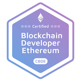 Certified Blockchain Developer - Ethereum (CBDE)
